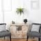 25" Fern Hanging Artificial Plant in Decorative Basket
